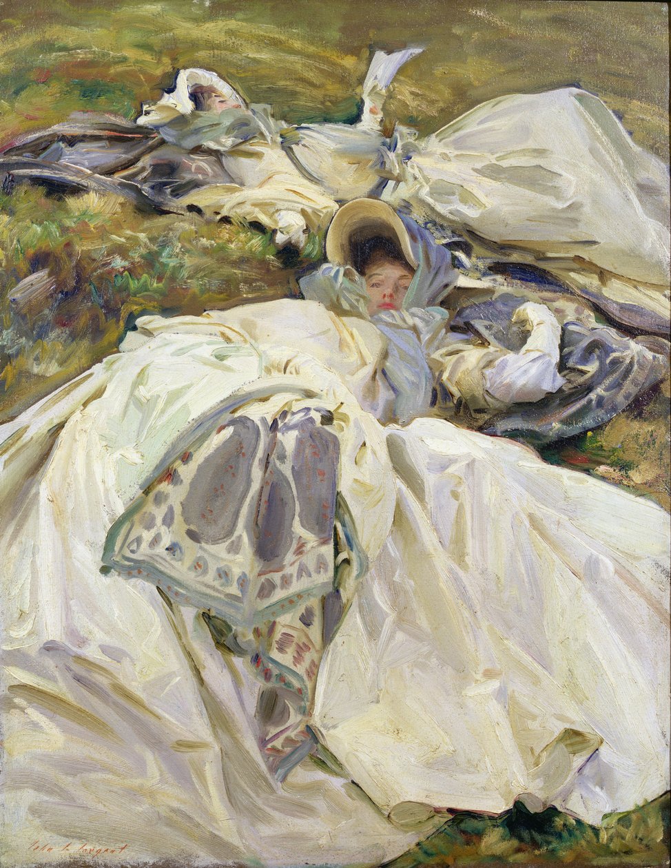 To hvite kjoler, 1911 av John Singer Sargent