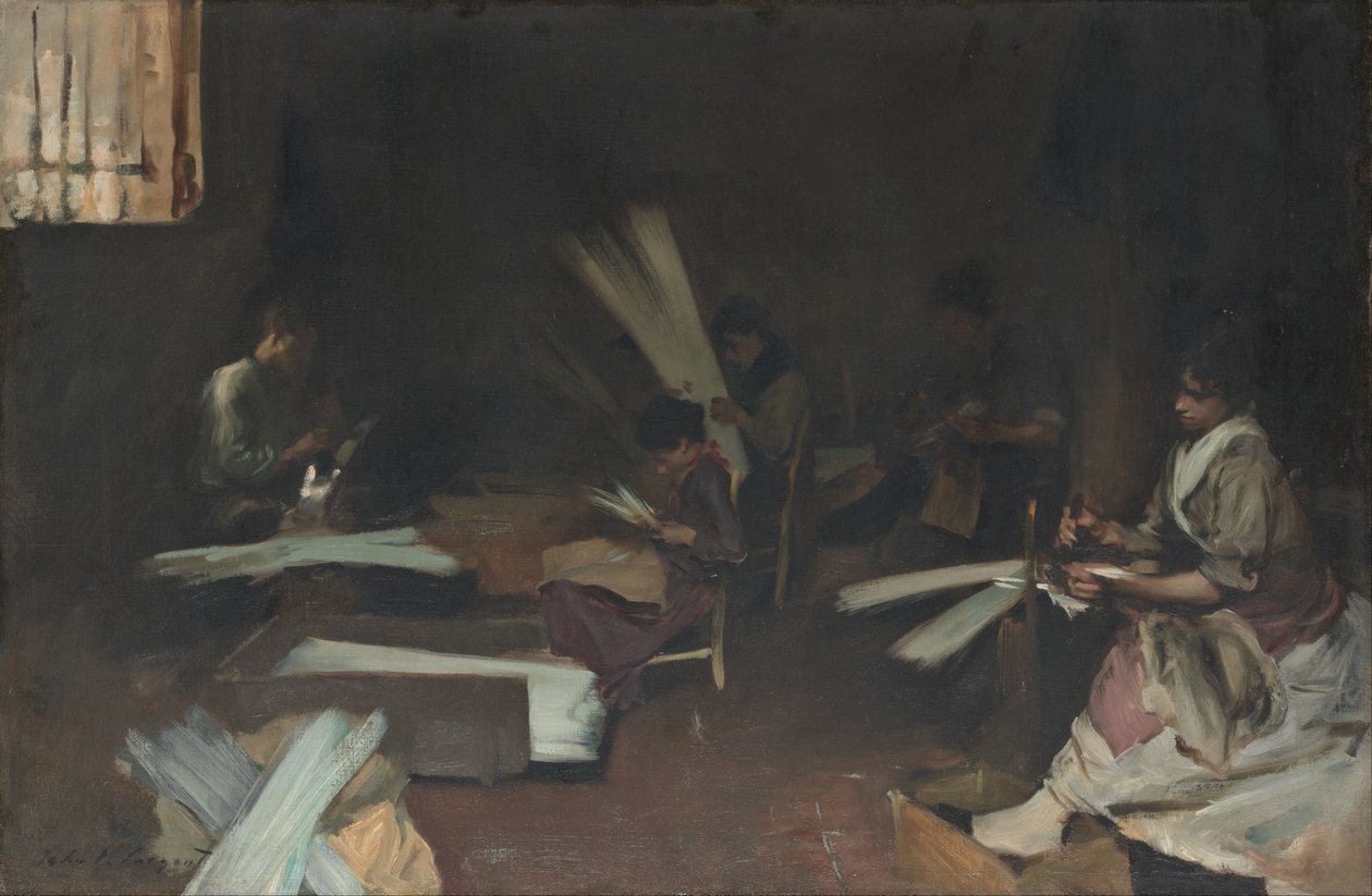 Venetianske glassarbeidere av John Singer Sargent