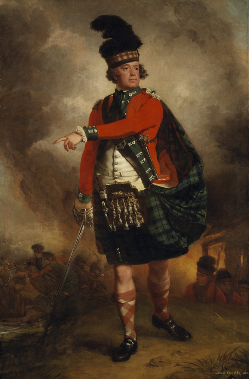 Hugh Montgomerie, 12. jarl av Eglinton, 1739 av John Singleton Copley