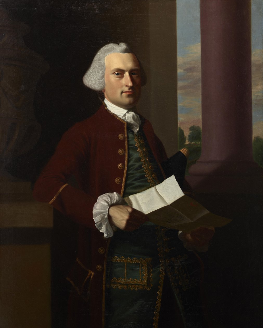 Portrett av Woodbury Langdon (1739-1805) av John Singleton Copley