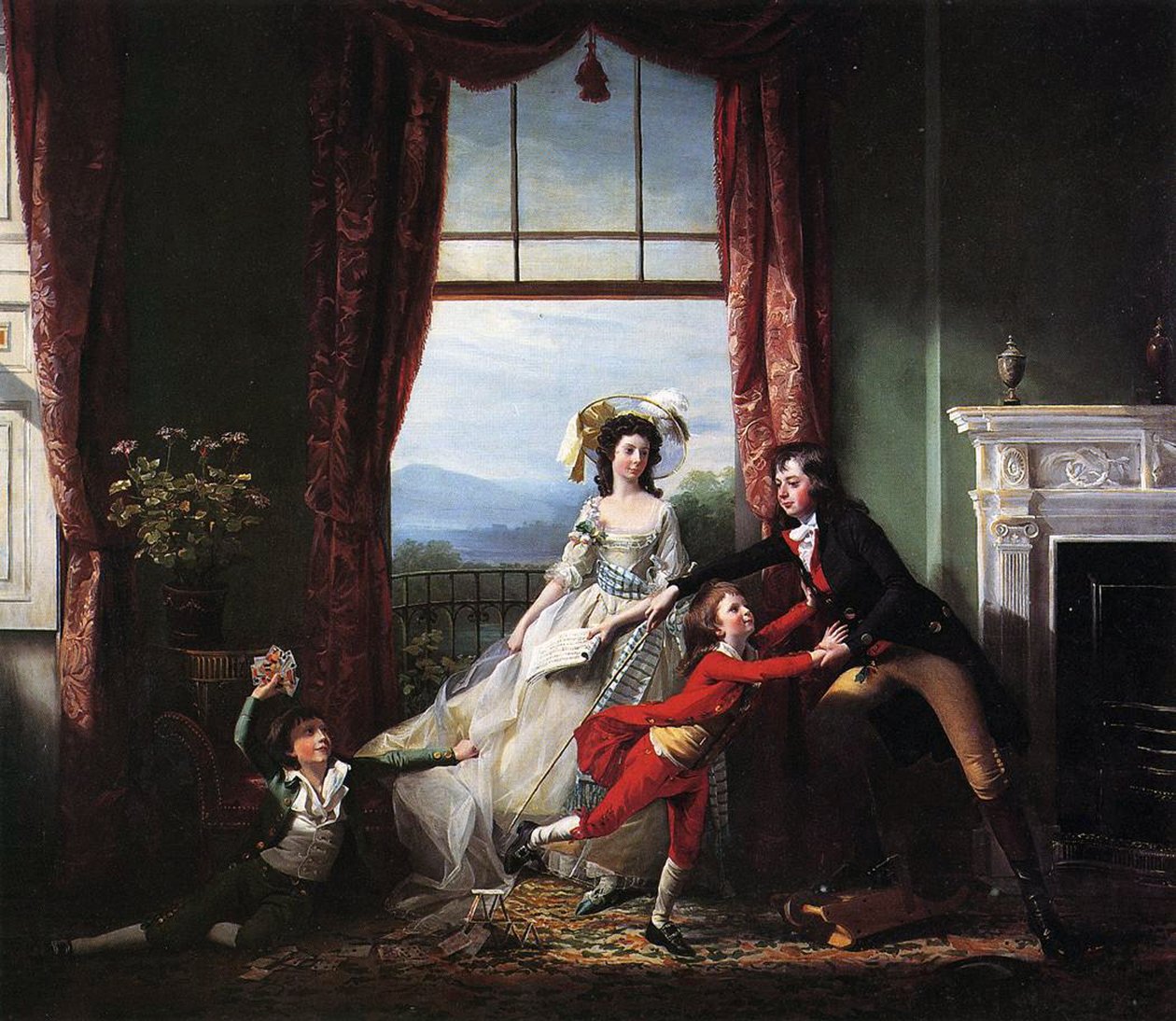 Stillwell-familien, 1786 av John Singleton Copley