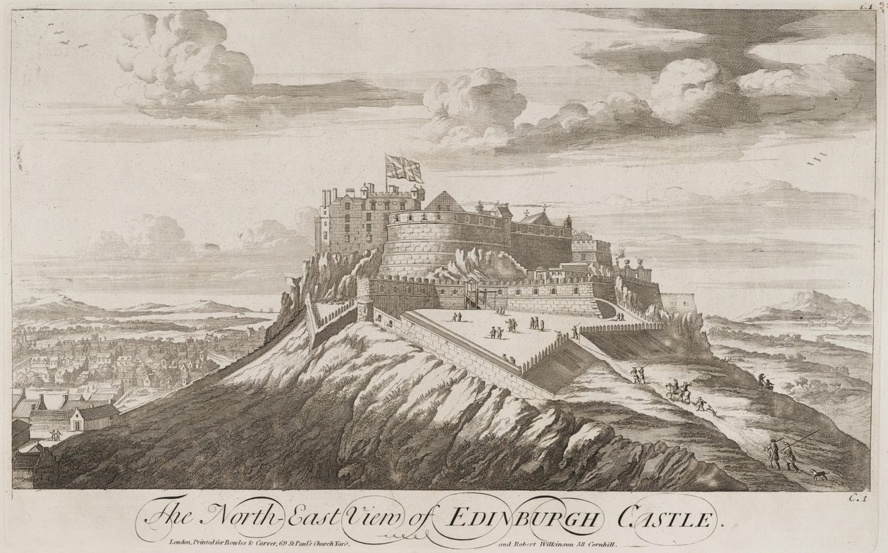 Edinburgh Castle John Slezer av John Slezer