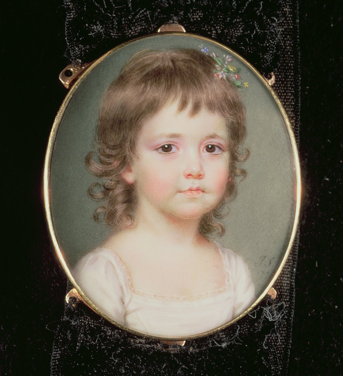 Miniatyr av Dorothy Capper av John Smart