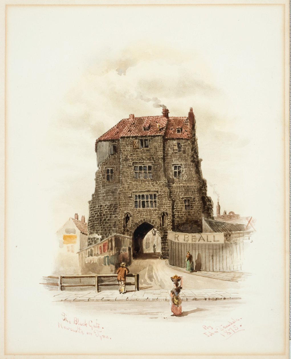 The Black Gate, Newcastle upon Tyne (kroppsfarge) av John Teasdale
