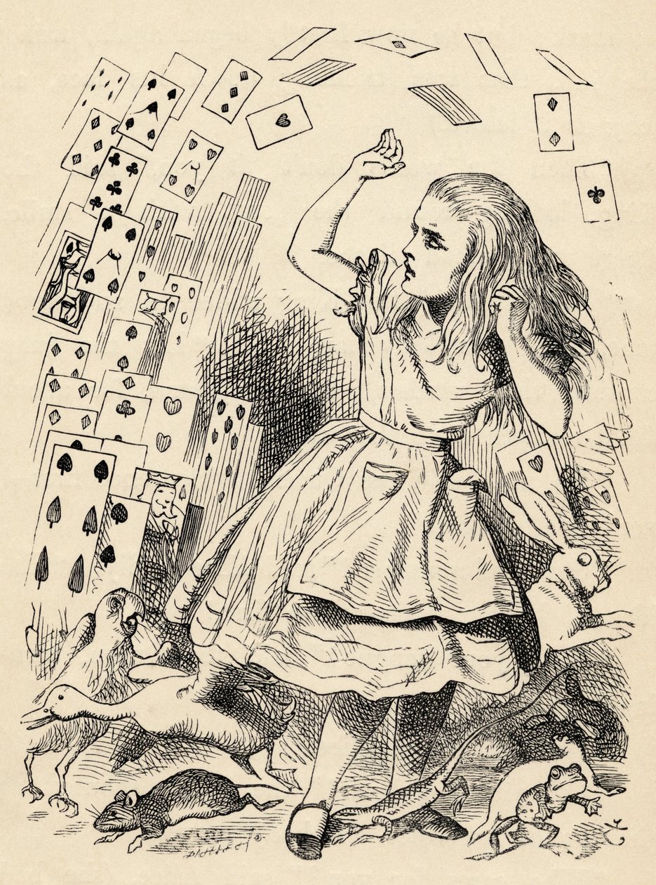 Alice and the Pack of Cards, fra 