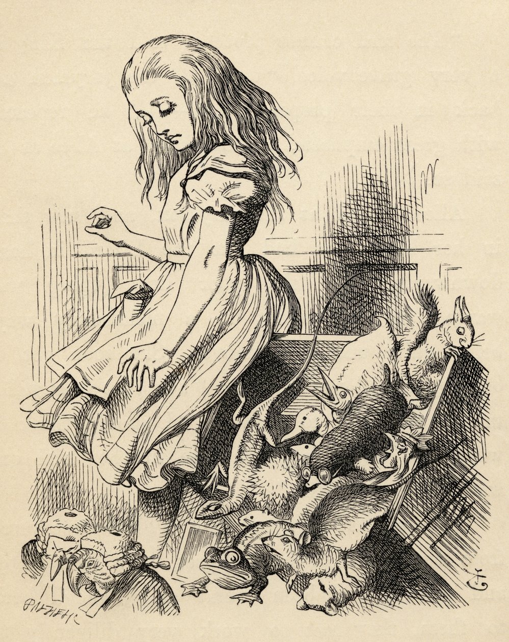 Giant Alice opprører juryboksen, fra 