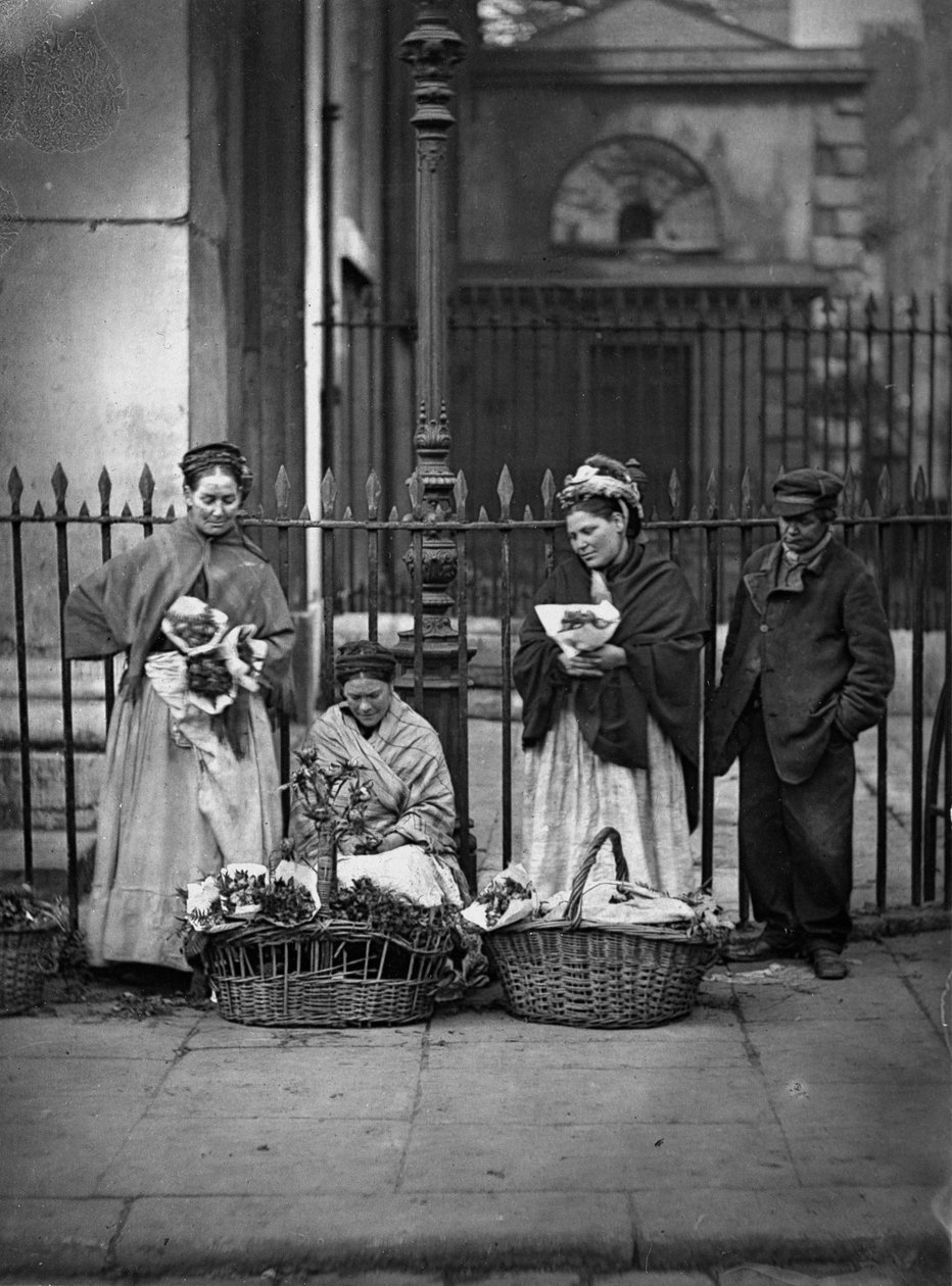 Covent Garden Flower Women, fra 