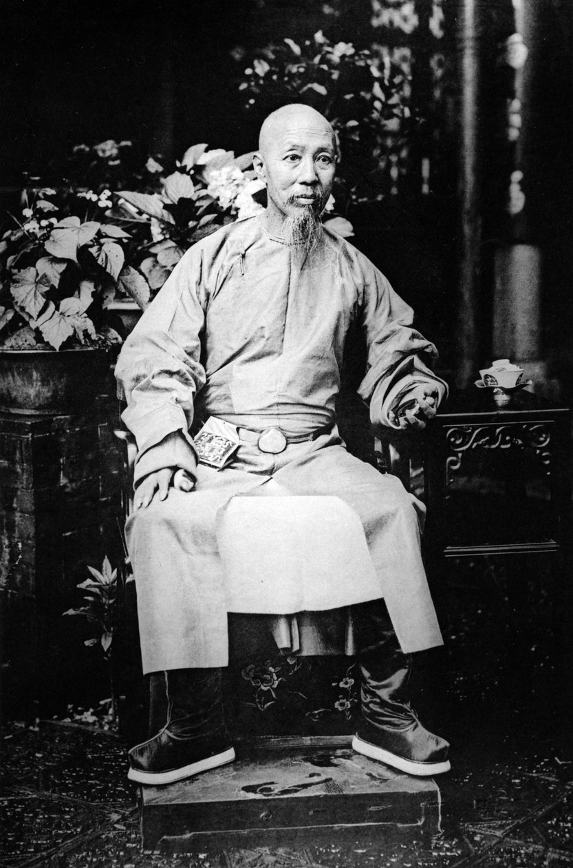 Jui-lin, generalguvernør for de to Kwang-provinsene, ca. 1870-2 av John Thomson