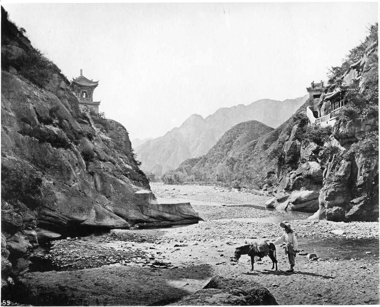 Nankow-passet, ca. 1867-72 av John Thomson