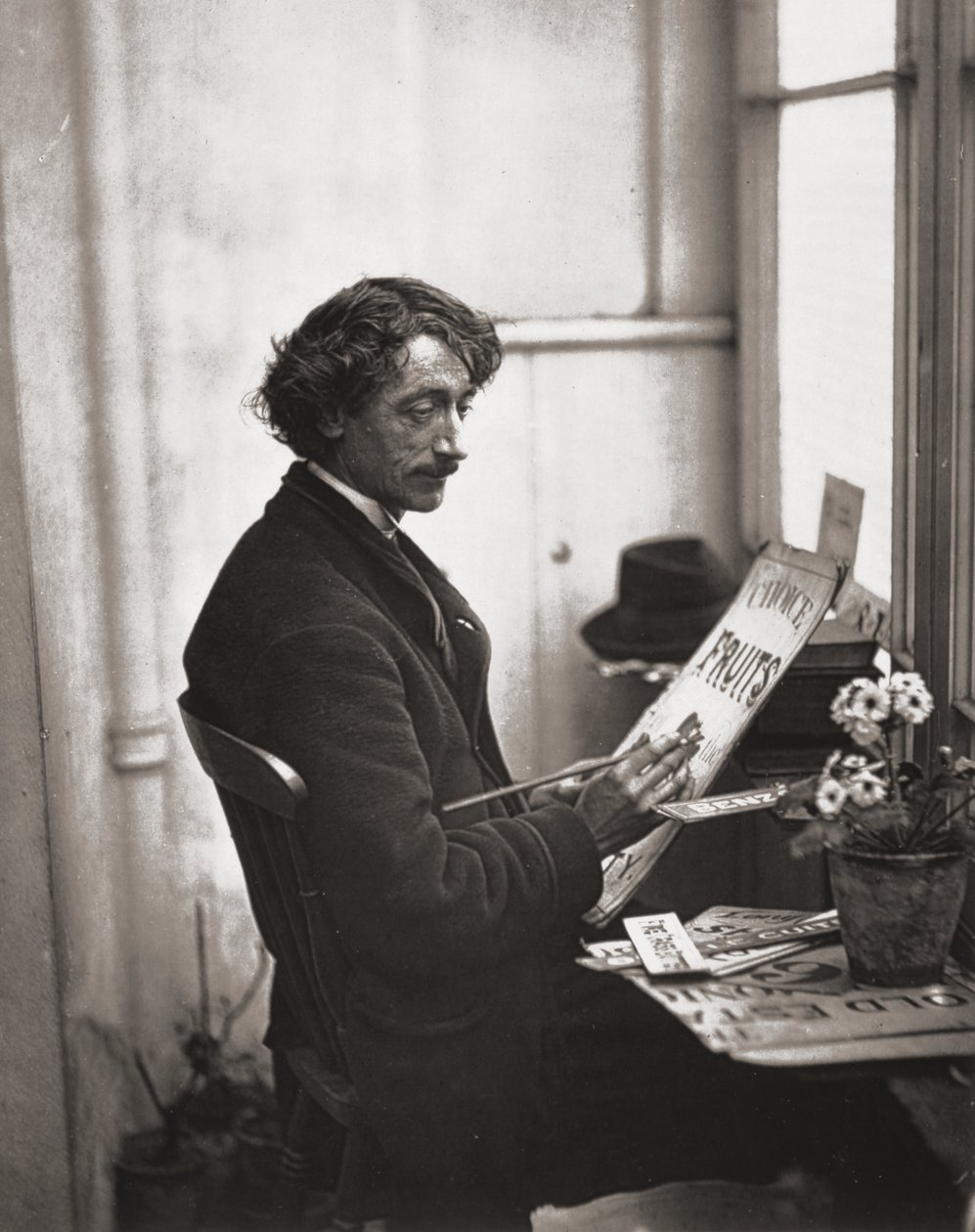 Billetter til korthandleren, fra 'Street Life in London', av J. Thomson og Adolphe Smith, 1877 av John Thomson