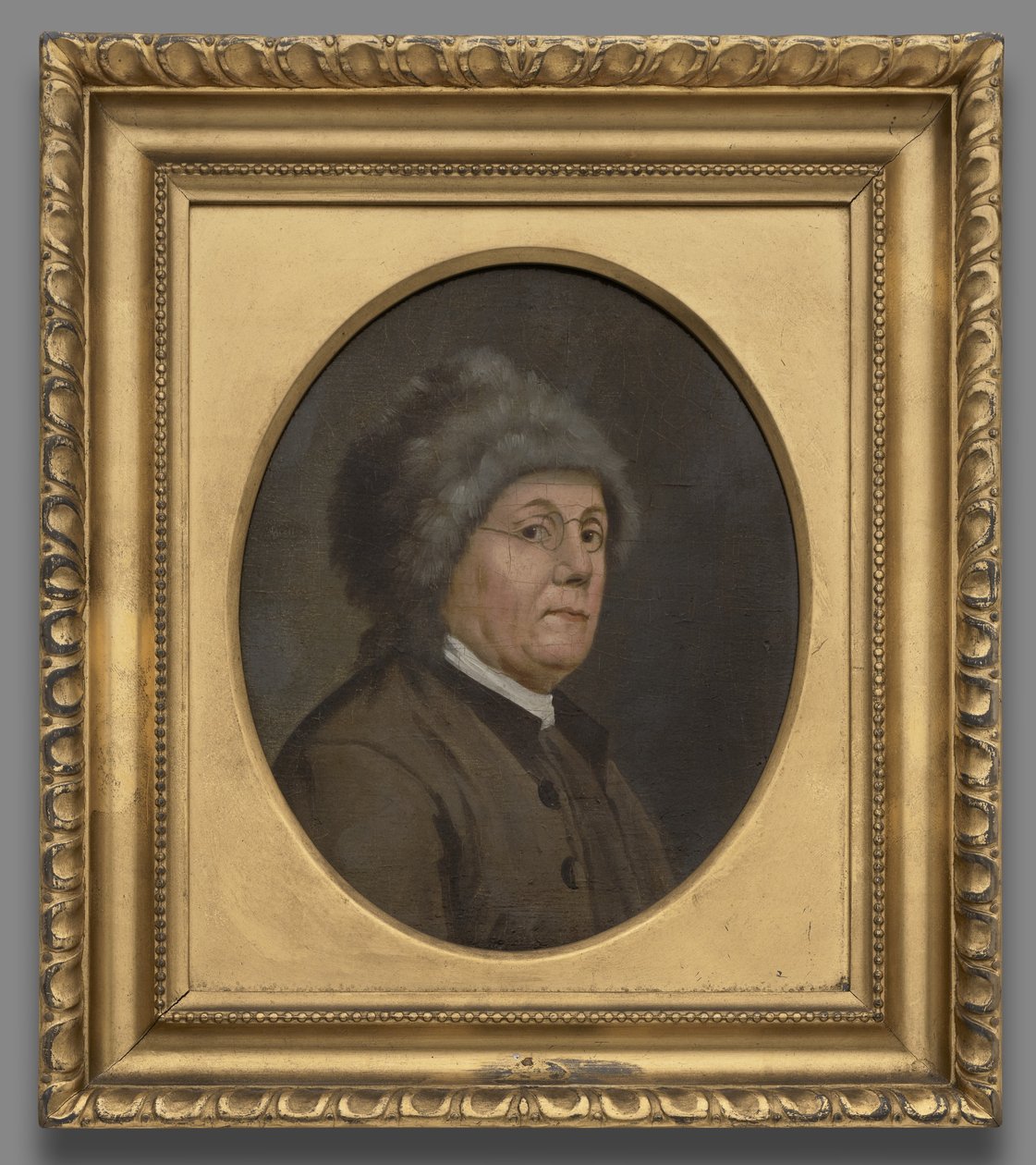 Benjamin Franklin, 1778 (olje på tre) av John Trumbull