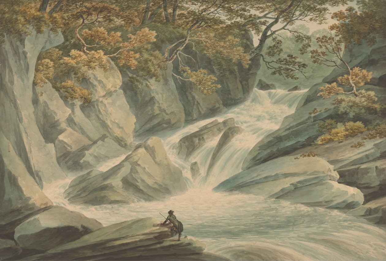 Hafod- Øvre del av Cascade av John Warwick Smith