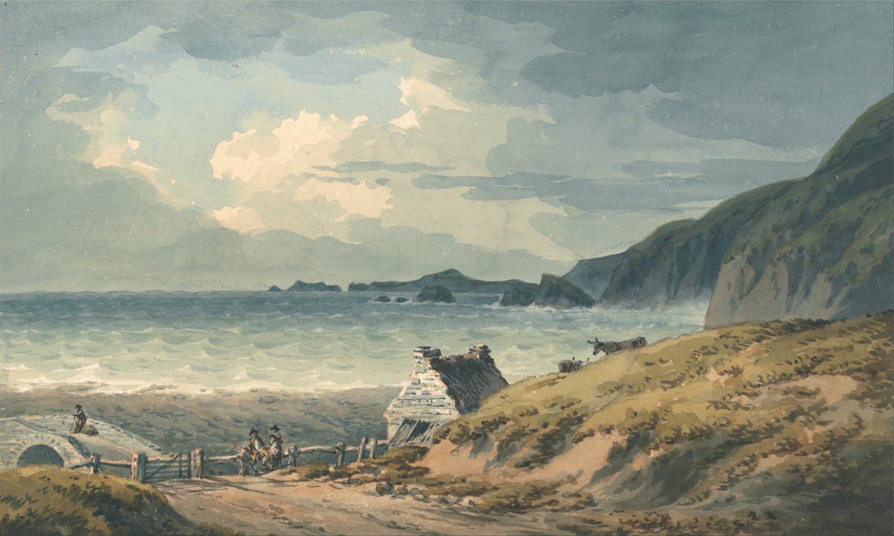 Den nordlige grensen til St. Brides Bay av John Warwick Smith
