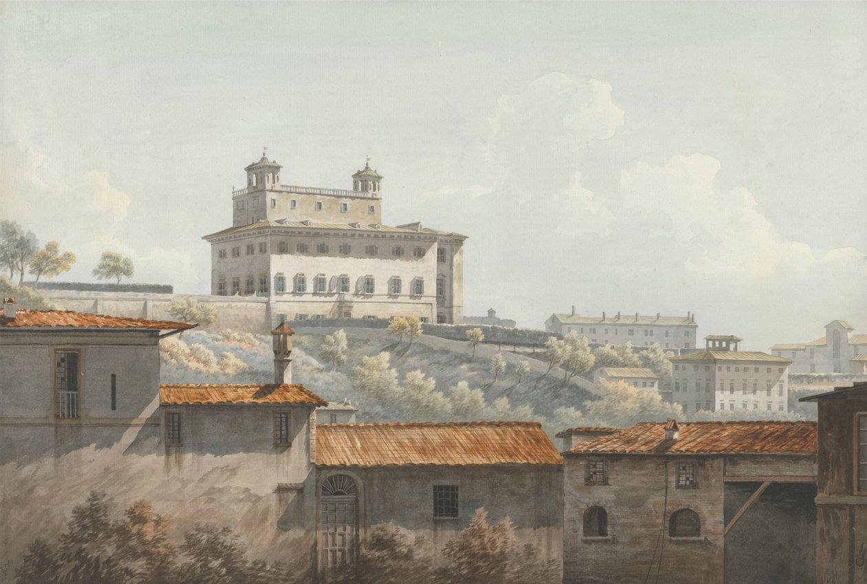 Villa Medici, Roma av John Warwick Smith