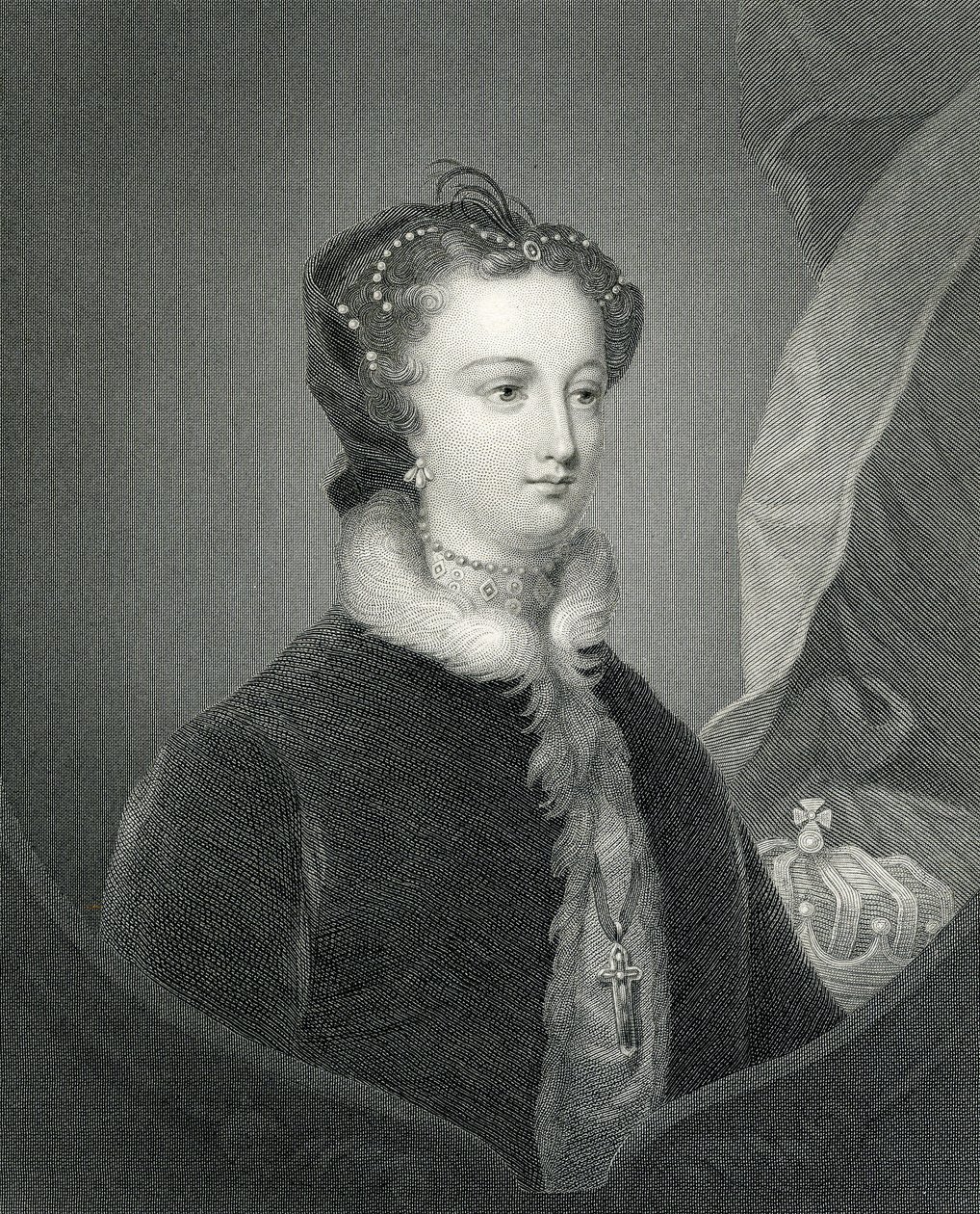 Mary Queen of Scots, 1800-tallet av John Watson Gordon