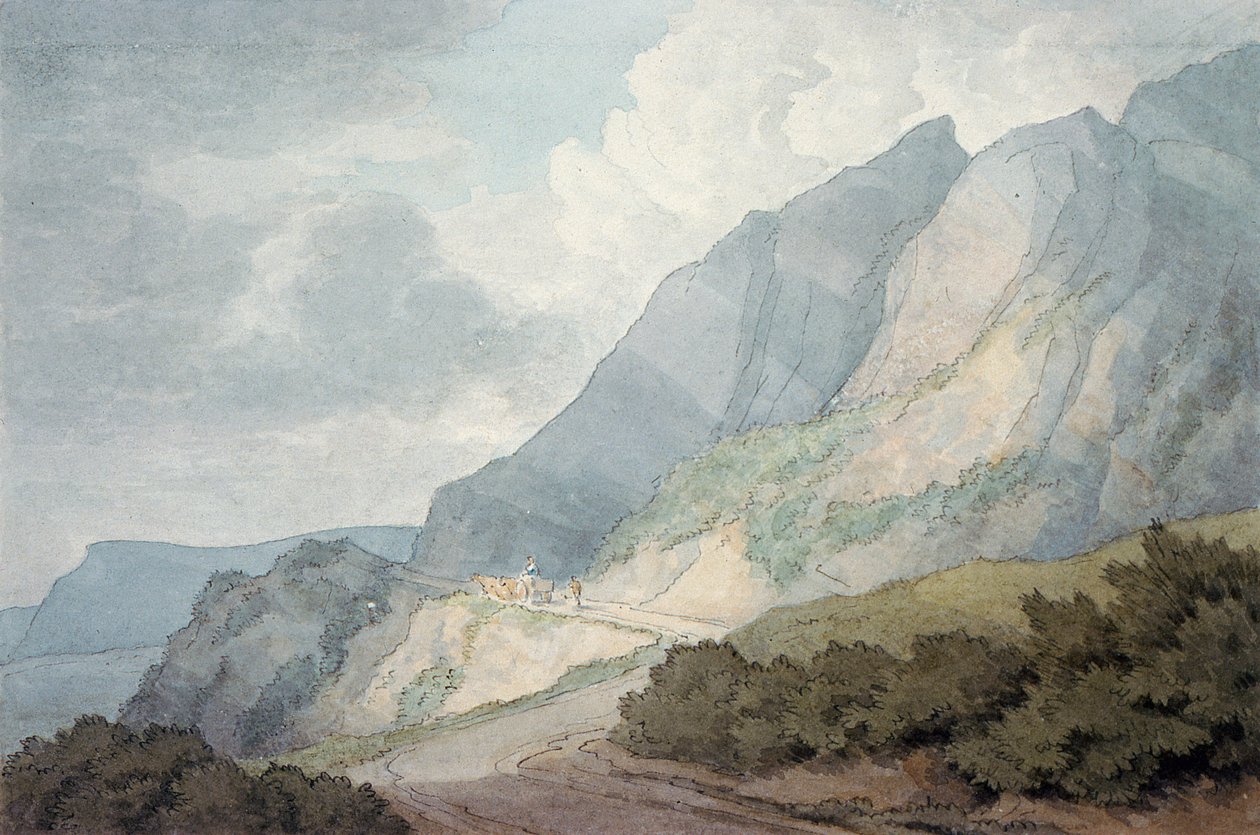 Mellom Lyme Regis og Charmouth av John White Abbott