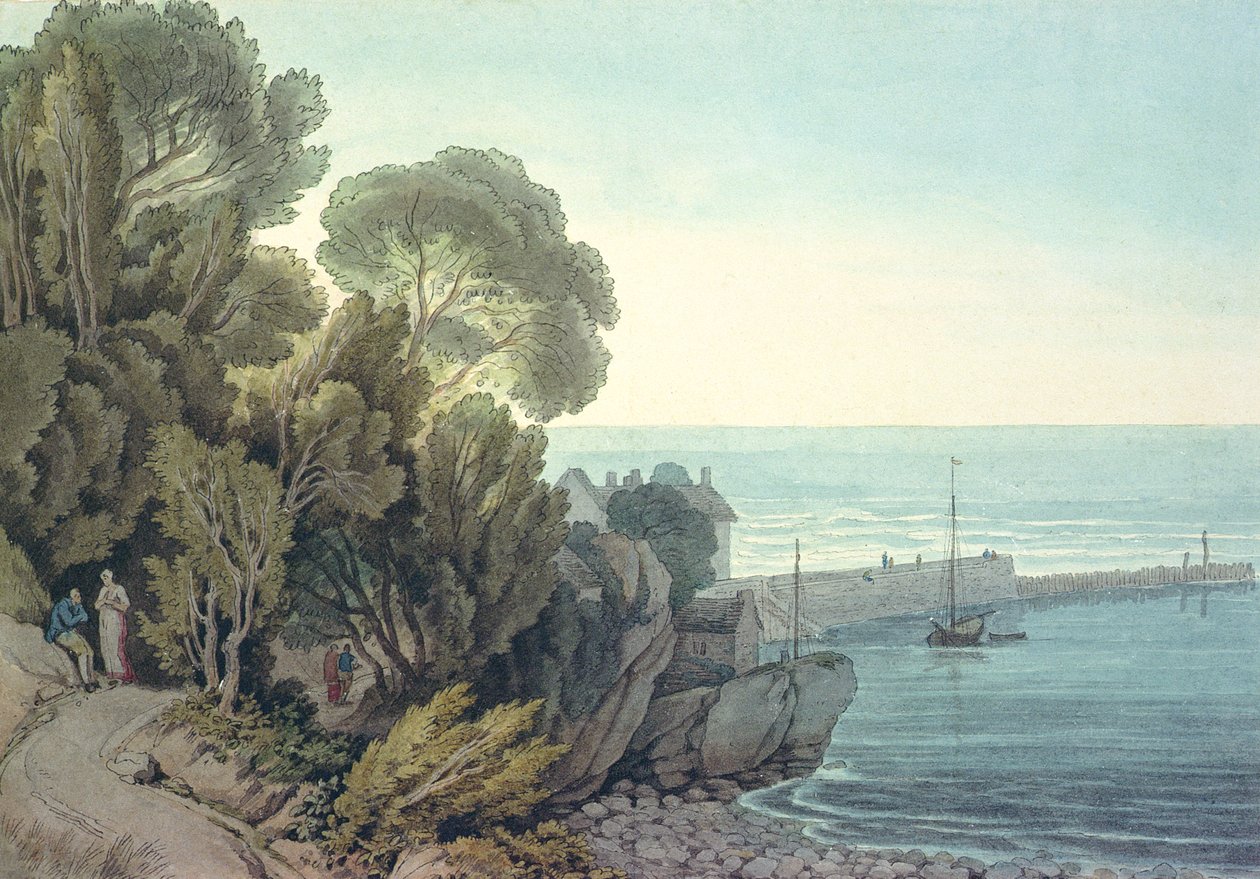 Lynmouth, Devon av John White Abbott