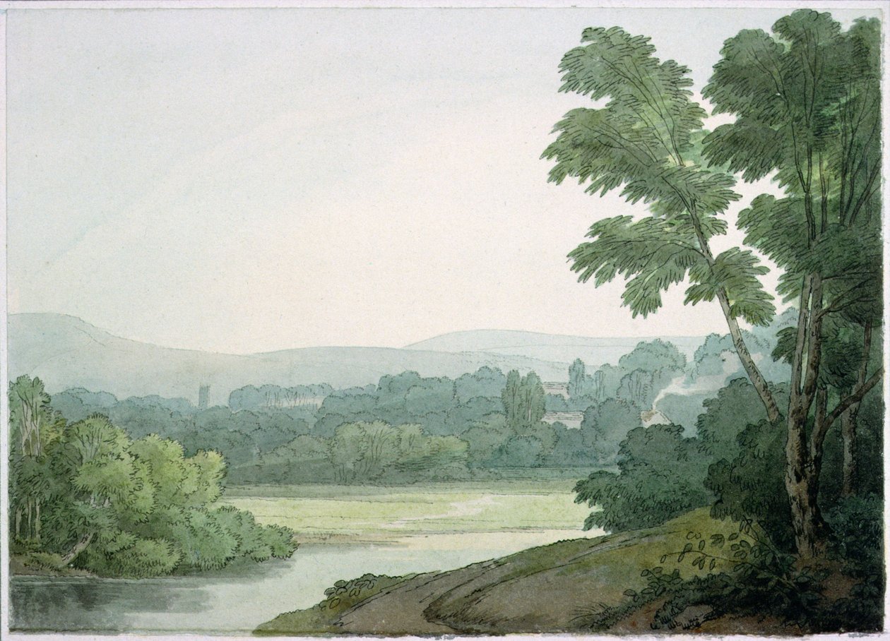 Nær Washfield, Devon av John White Abbott