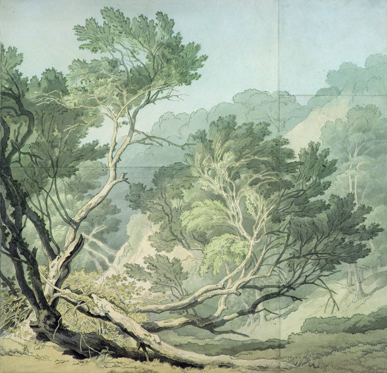 Utsikt nær Fordlands, Exeter av John White Abbott