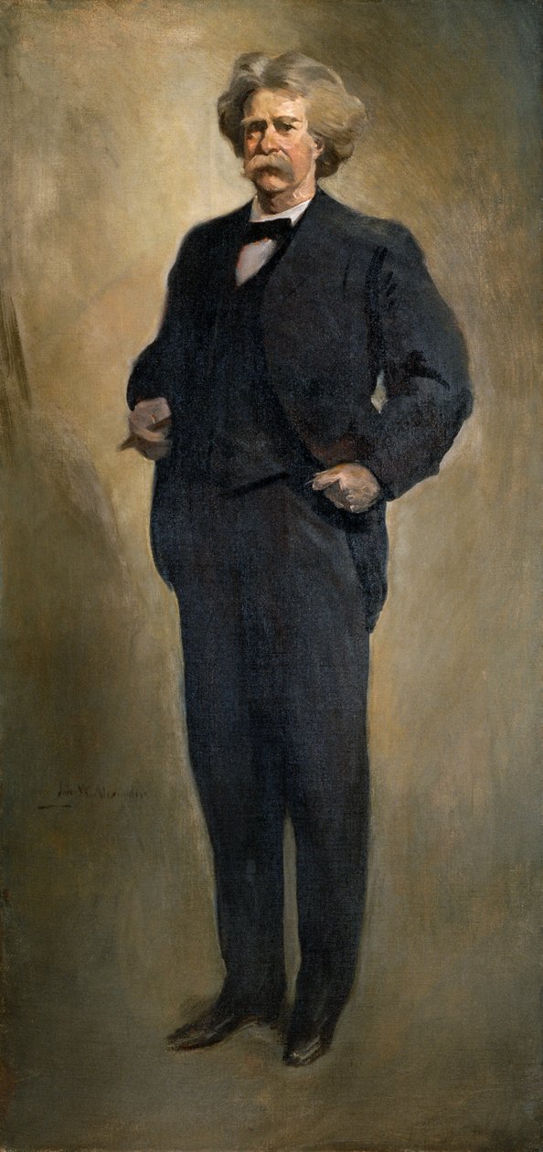 Samuel L. Clemens (Mark Twain) (1912 eller 1913) av John White Alexander