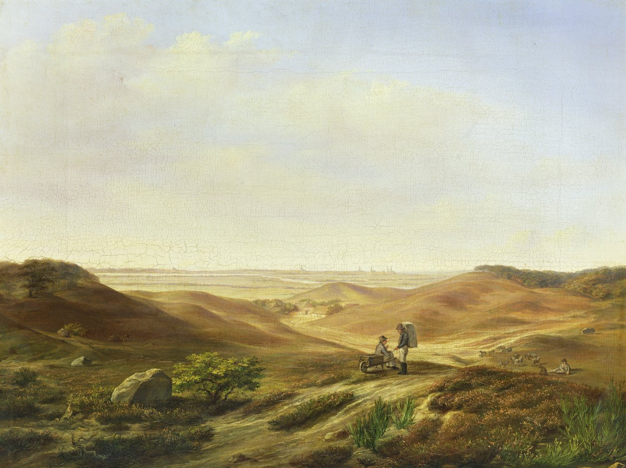 Landskap, 1835 av John Wilhelm David Bantelmann