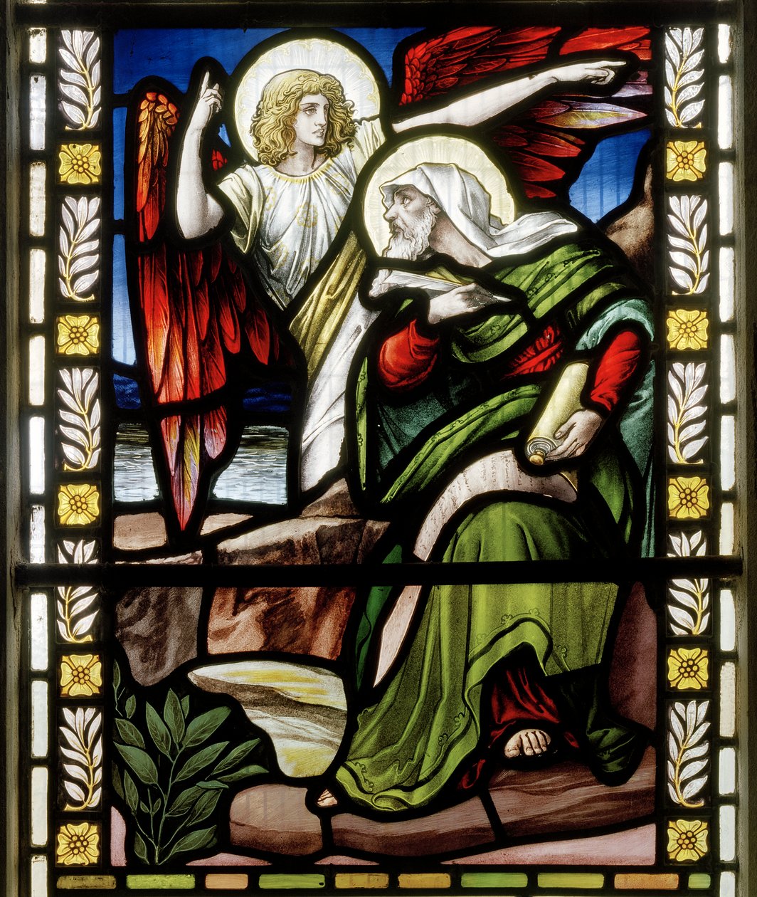 St. John & The Angel, ca. 1891 av John William Brown