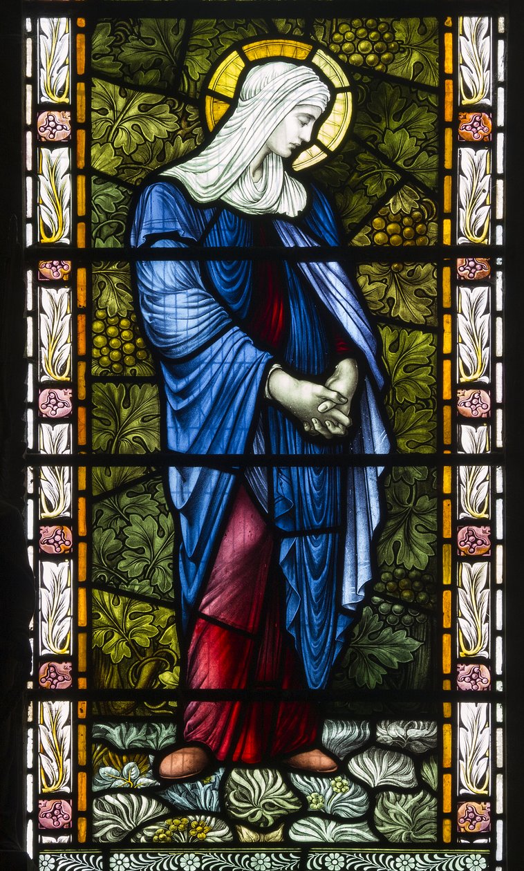 Jomfru Maria, ca. 1889 av John William Brown
