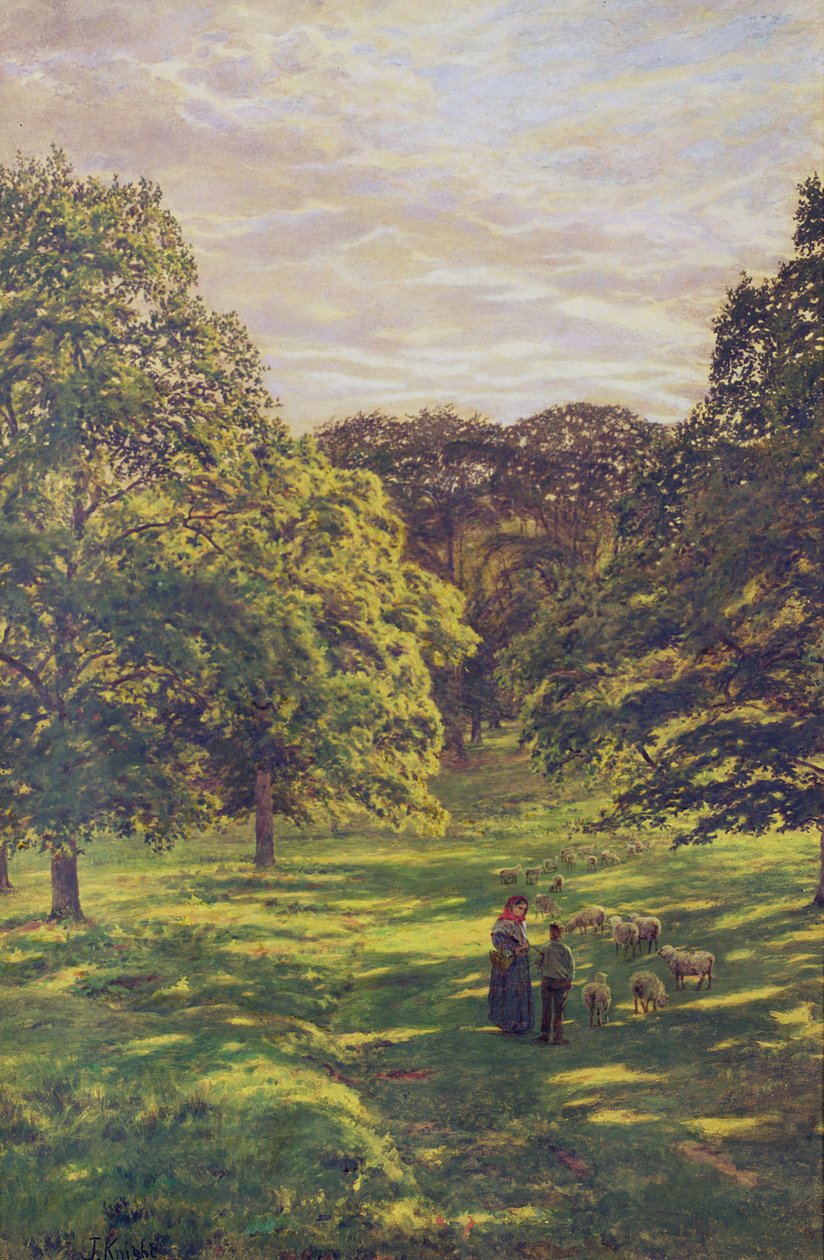 Engscene av John William Buxton Knight