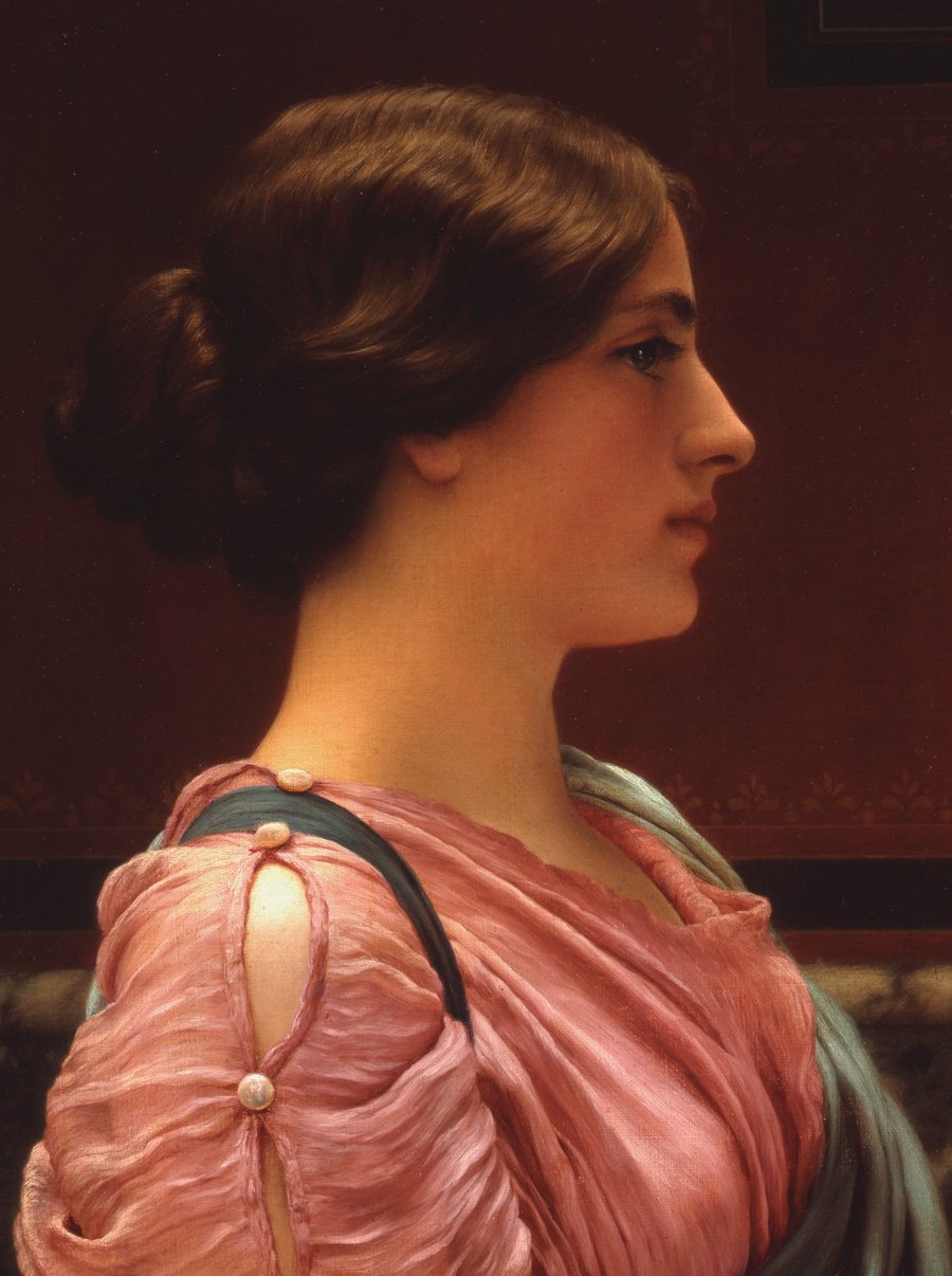 En klassisk skjønnhet av John William Godward