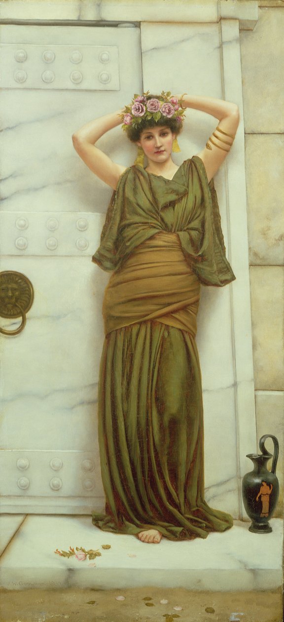 Ianthe, 1889 av John William Godward