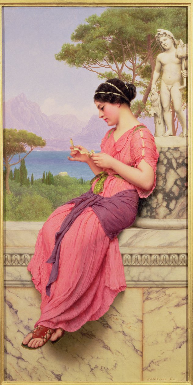 The Sweet Ticket, 1913 av John William Godward