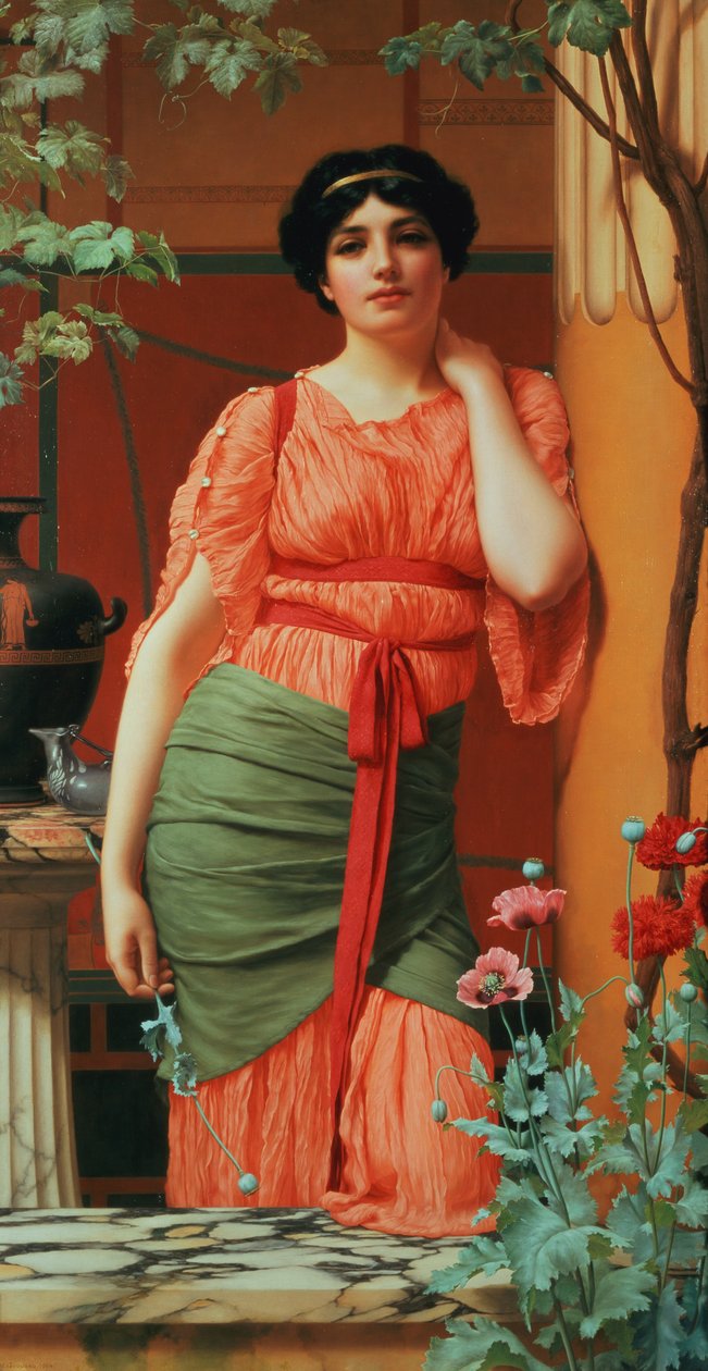 Nerissa, 1906 av John William Godward