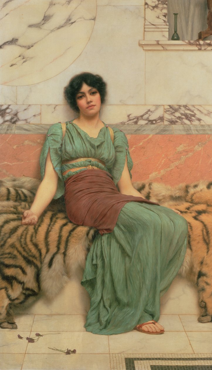 Søte drømmer, 1901 av John William Godward