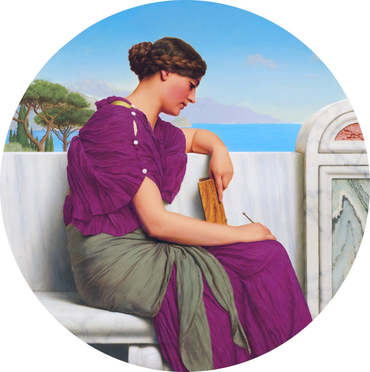 Svaret av John William Godward