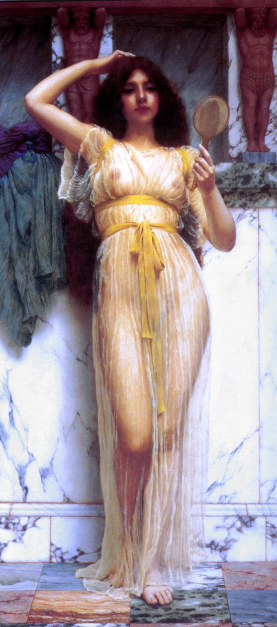 Speilet av John William Godward
