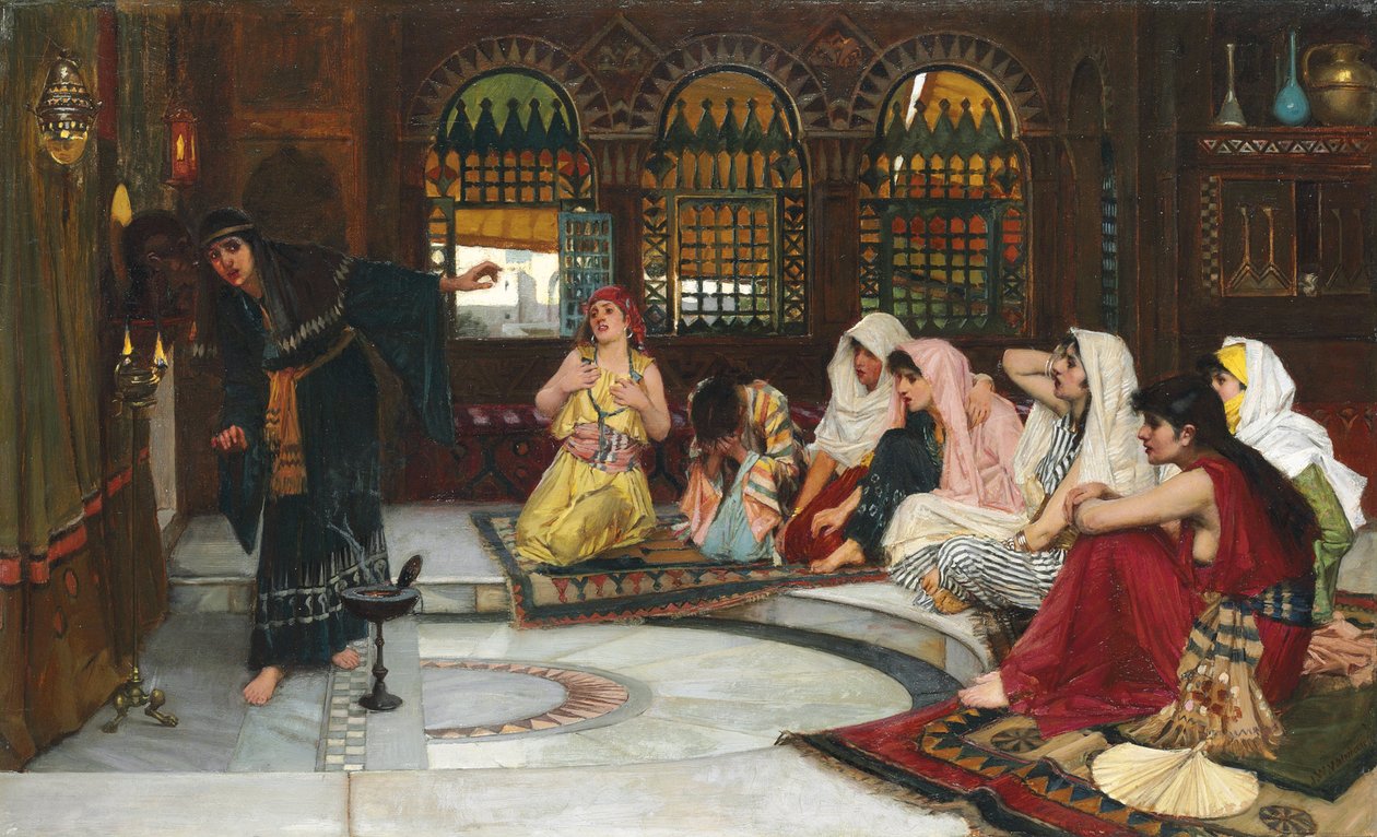 Konsultere Oracle av John William Waterhouse