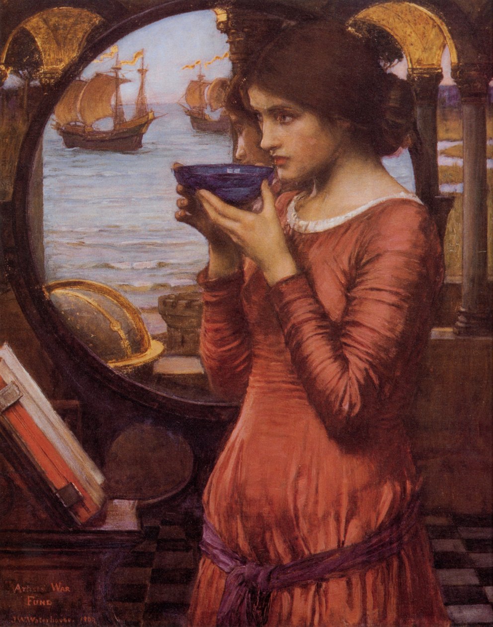 Skjebne av John William Waterhouse