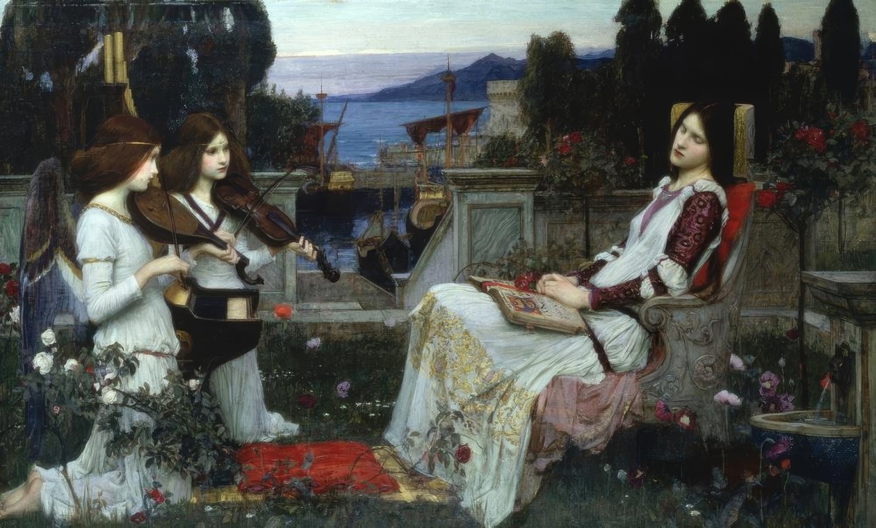 Hellige Cecilia av John William Waterhouse