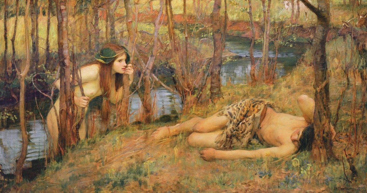 Naiaden, 1893 av John William Waterhouse