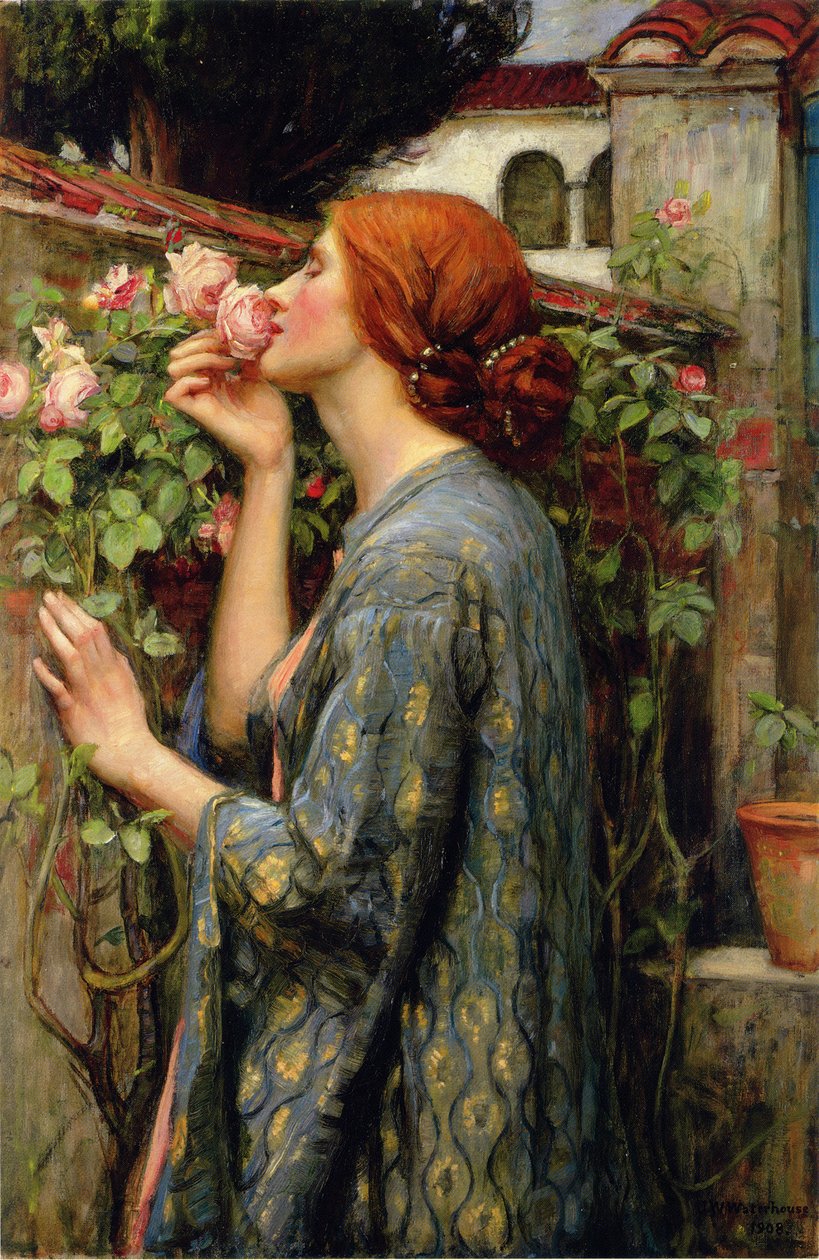 Rosens sjel av John William Waterhouse