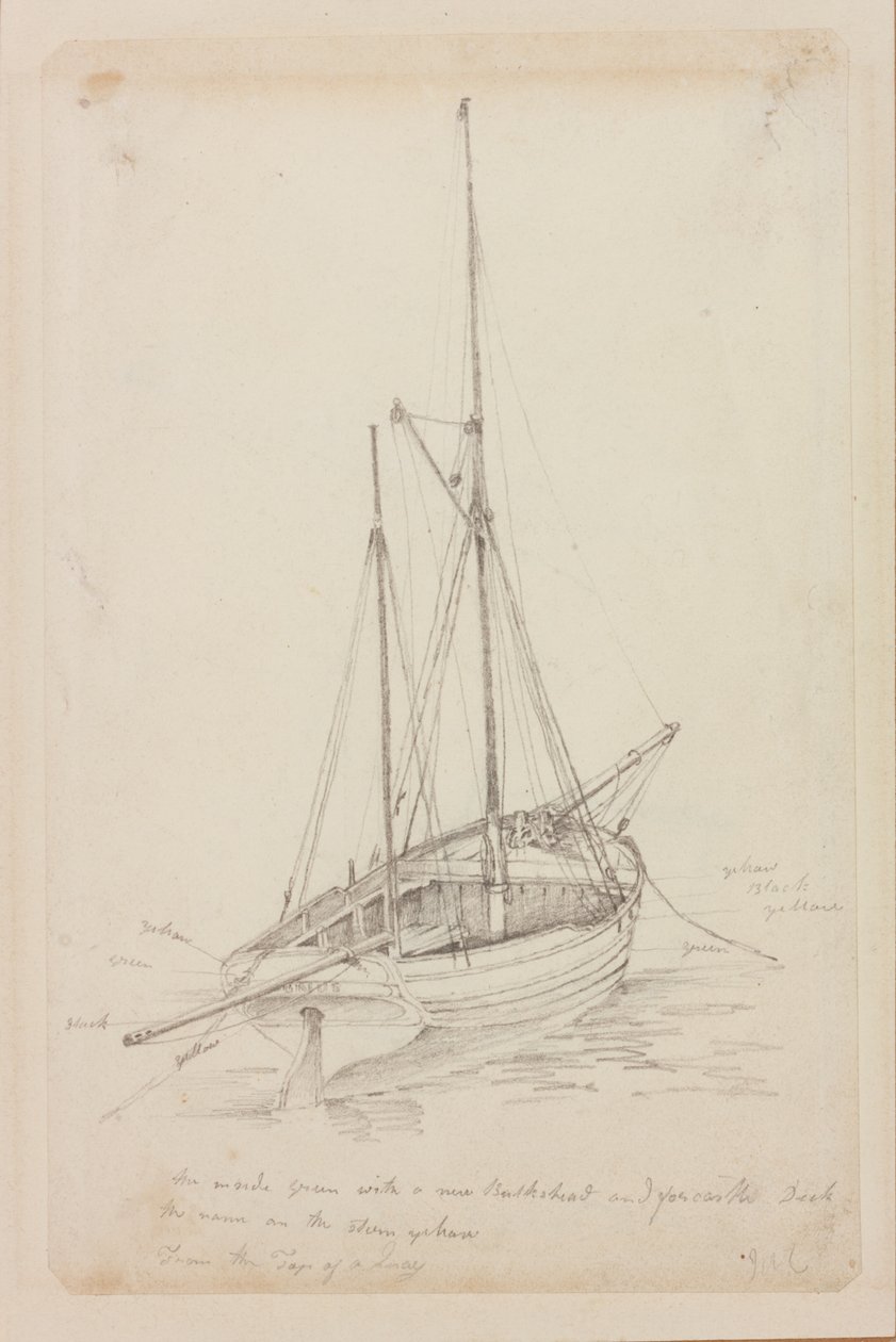 Båt av John Wilson Carmichael