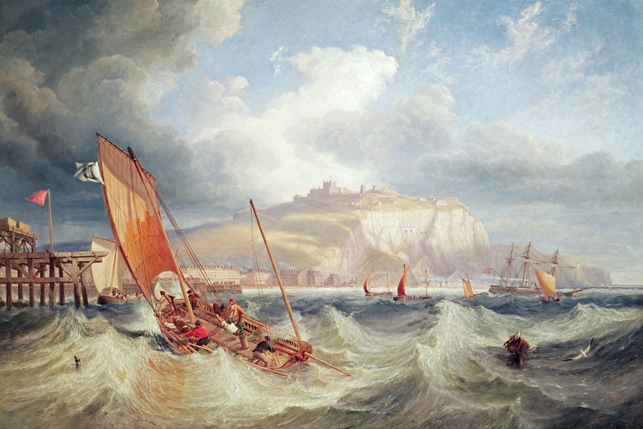 Dover, 1857 av John Wilson Carmichael