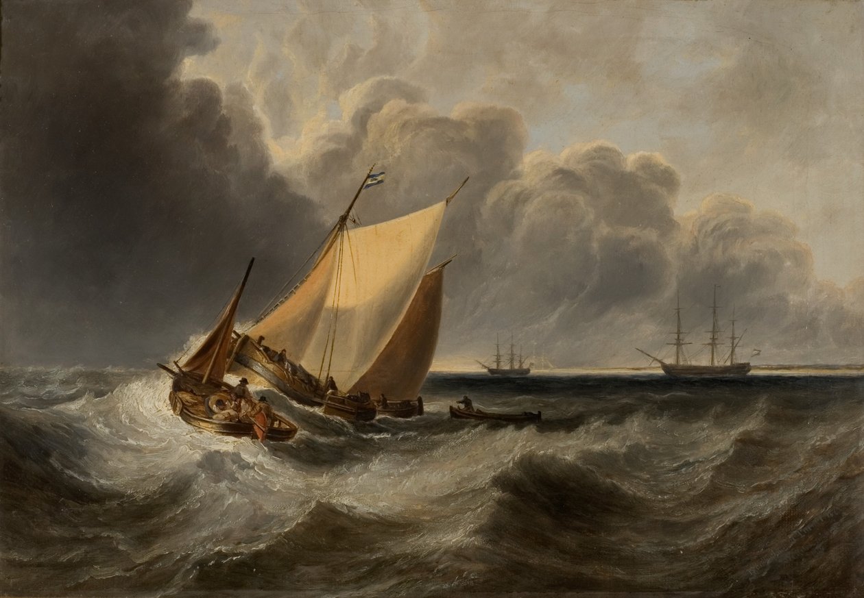 Seascape - Erindring om Turner av John Wilson Carmichael