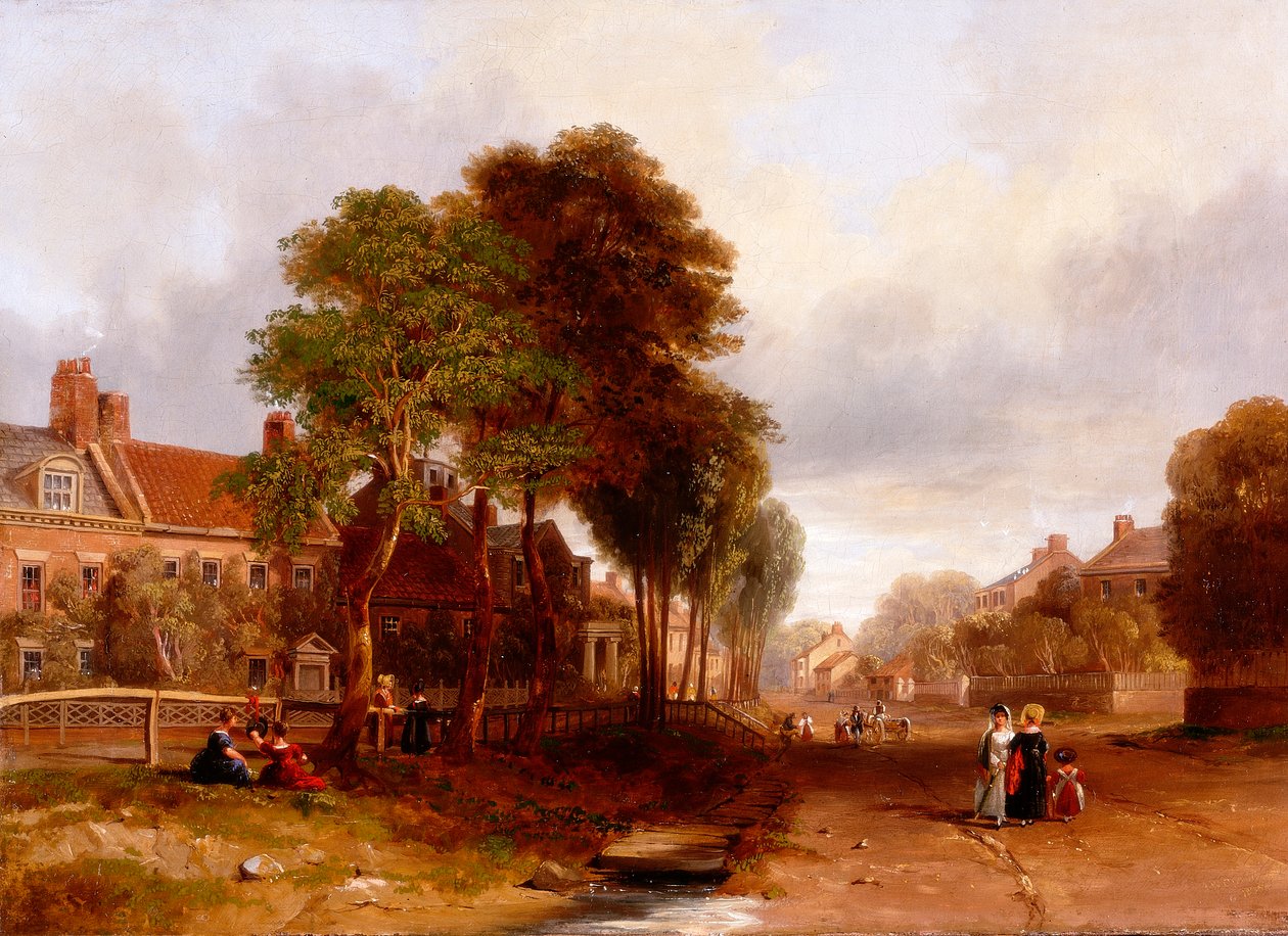 Westoe Village, 1835 av John Wilson Carmichael