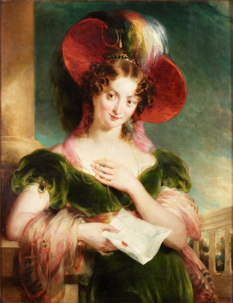 Kjærlighetsbrevet, 1830 av John Wood
