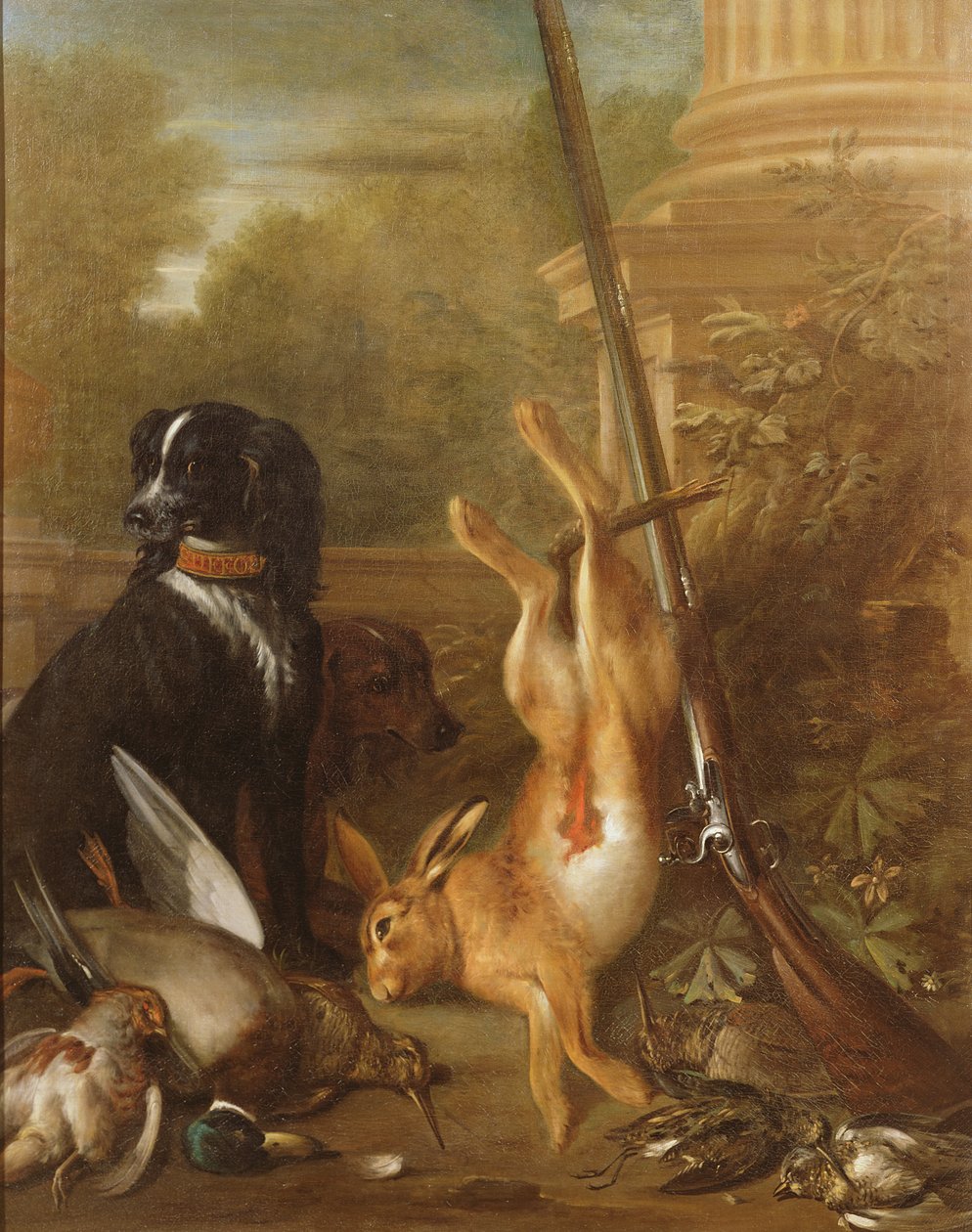 Et stilleben av spill av John Wootton
