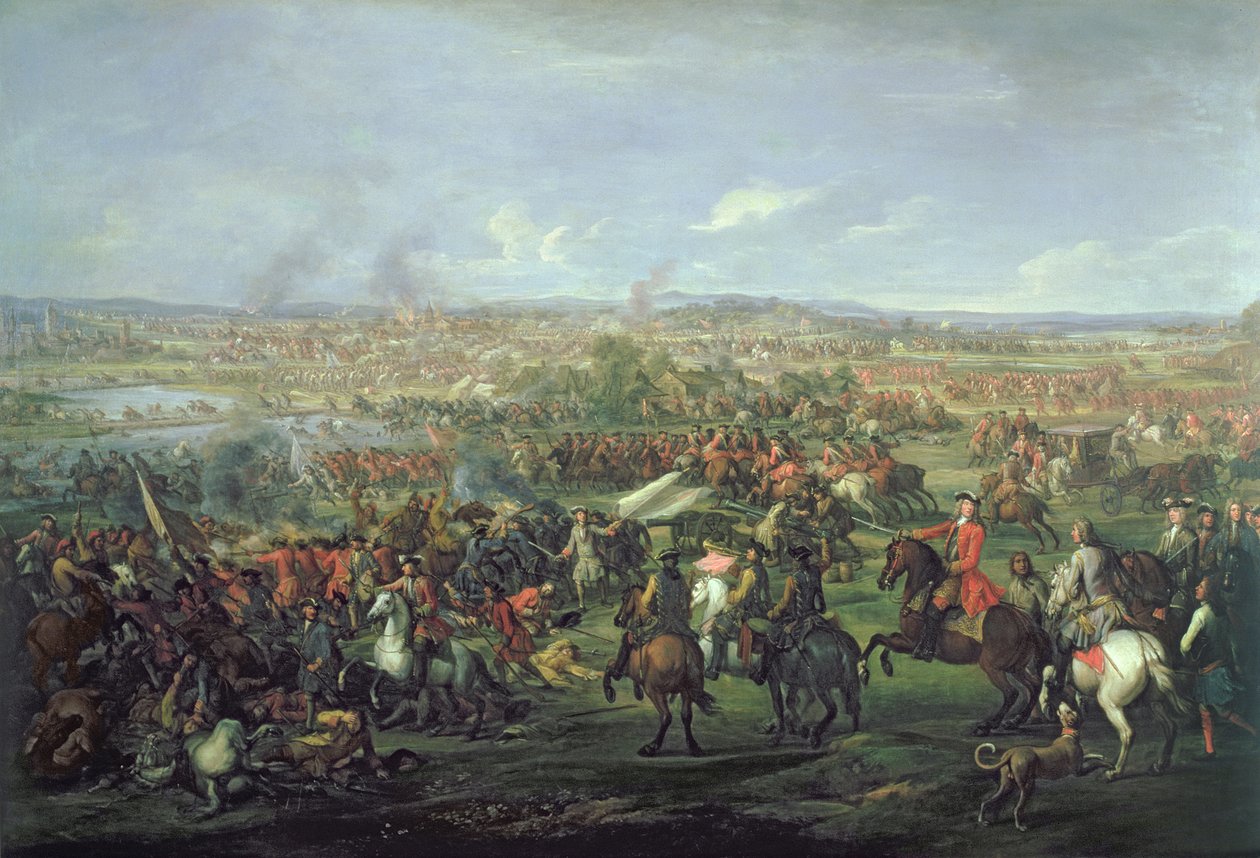 Slaget ved Blenheim den 13. august 1704, ca. 1743 (se 195676 for detaljer) av John Wootton
