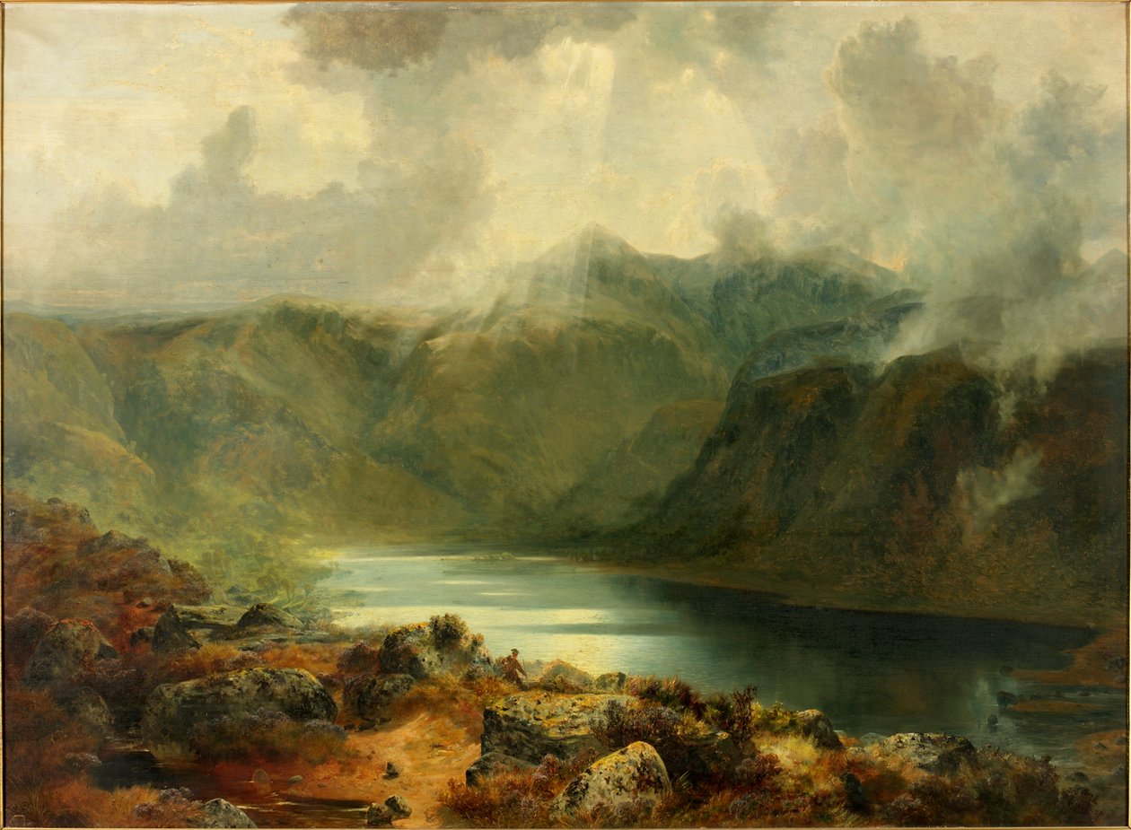 Loch Muick, Aberdeenshire, 1867 av John Wright Oakes