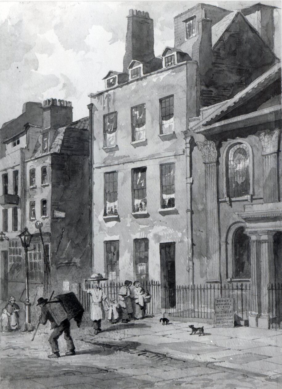 House of Sir Isaac Newton på 35 St Martin