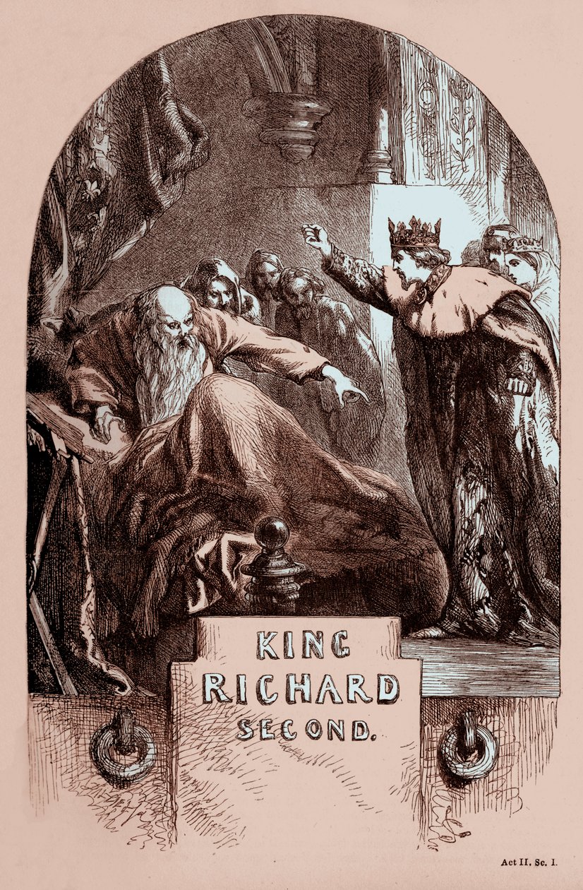 Kong Richard II av John (after) Gilbert